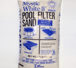 Mystic White Filter Sand 50 lbs bag