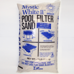 Mystic White Filter Sand 50 lbs bag