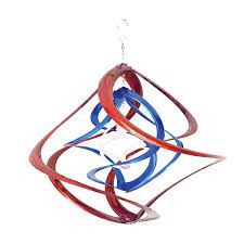 Hanging Spinner-Red, White and Blue